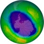 Antarctic Ozone 2009-09-24